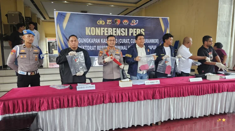 Polisi Berhasil Mengungkap 58 Kasus Kejahatan pada Operasi Sikat Cartenz 2026