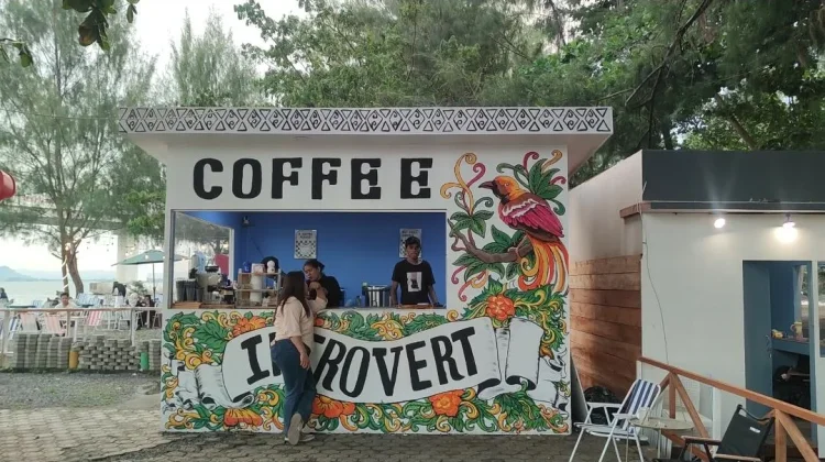 Coffee Shop Introvert Jadi Daya Tarik Wisata Kuliner Pantai Cibery