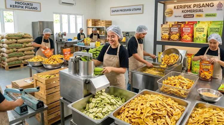 Strategi Jitu Keripik Pisang Lokal Tembus Pasar Modern