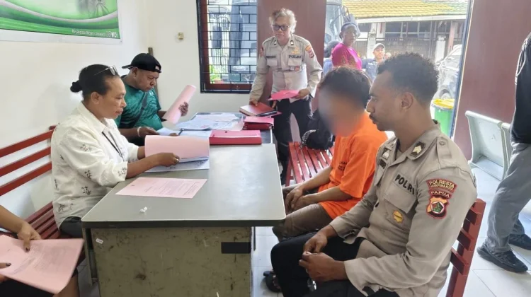 Polsek Muara Tami Limpahkan Tersangka Penganiayaan ke Kejaksaan