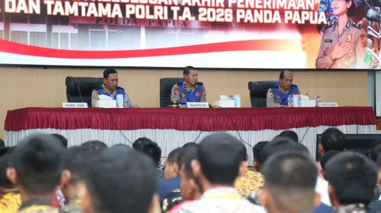 Polda Papua Tetapkan Peserta Lulus Seleksi Akhir Bintara dan Tamtama Polri