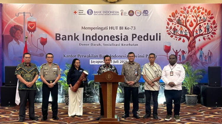 HUT ke-73 BI, BI Papua Kumpulkan Ratusan Kantong Darah Melalui Aksi Donor Darah