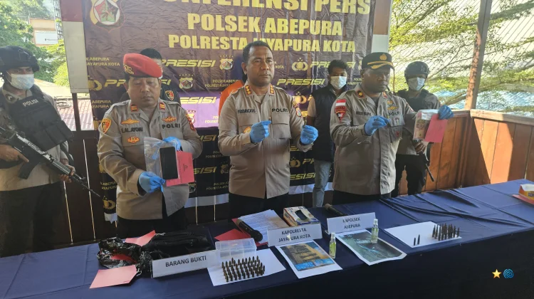 Polresta Jayapura Kota Gagalkan Transaksi Amunisi Ilegal di Kota Jayapura