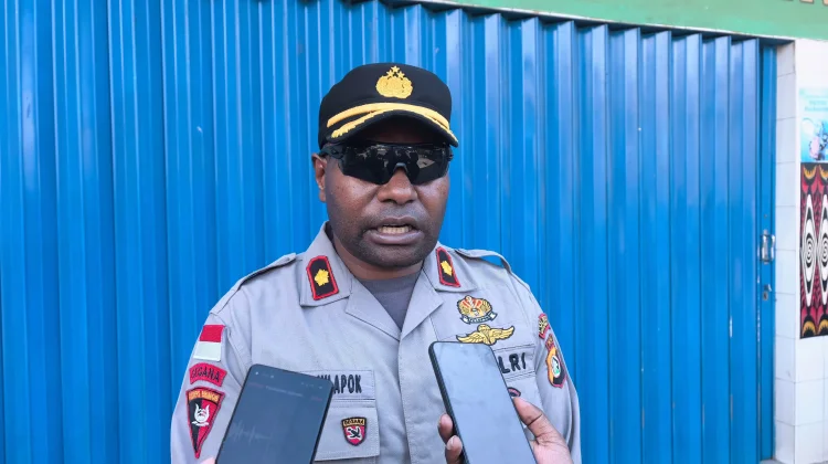 Kapolsek Abepura Pastikan Unjuk Rasa Berjalan Dengan Tertib