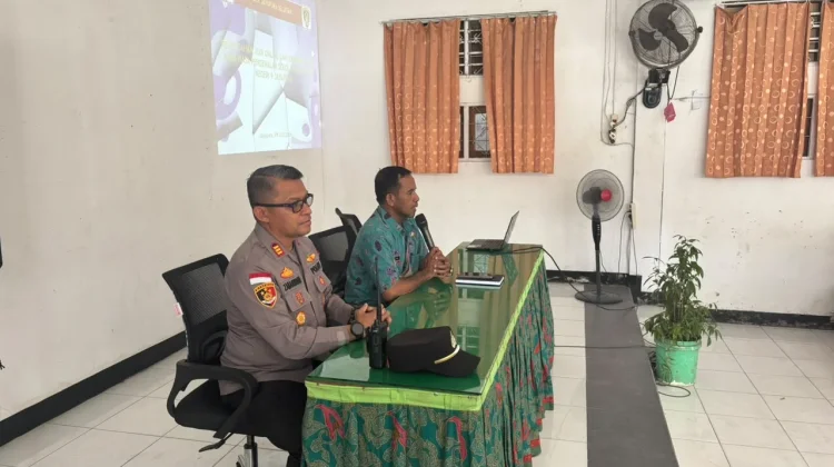 Kapolsek Jayapura Selatan berikan Edukasi Cegah Kenakalan Remaja sejak Dini