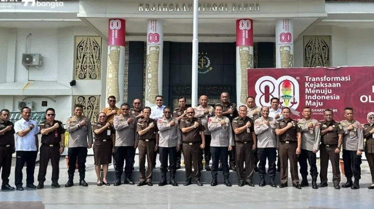 Kajati Papua Terima Dua Kapolda, Perkuat Sinergi Penegakan Hukum Terintegrasi