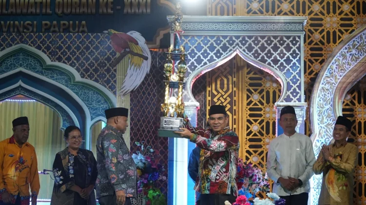 MTQ XXXI Papua Resmi Ditutup, Kota Jayapura Raih Juara Umum
