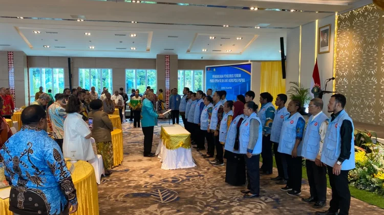 Wagub Papua Kukuhkan Pengurus Forum Penyuluh Antikorupsi 2026-2030