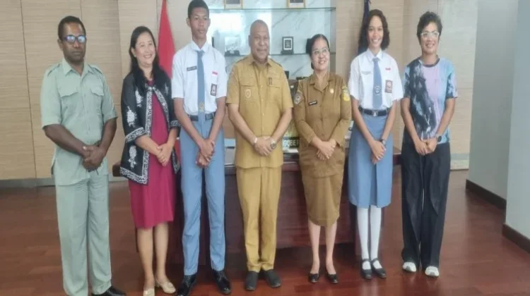 Dua Pelajar Papua Ikuti Pemusatan Paskibraka Nasional