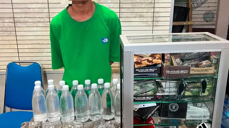Polisi Ungkap Kasus Ganja di Entrop, Puluhan Gram Ganja dan belasan Miras di Sita