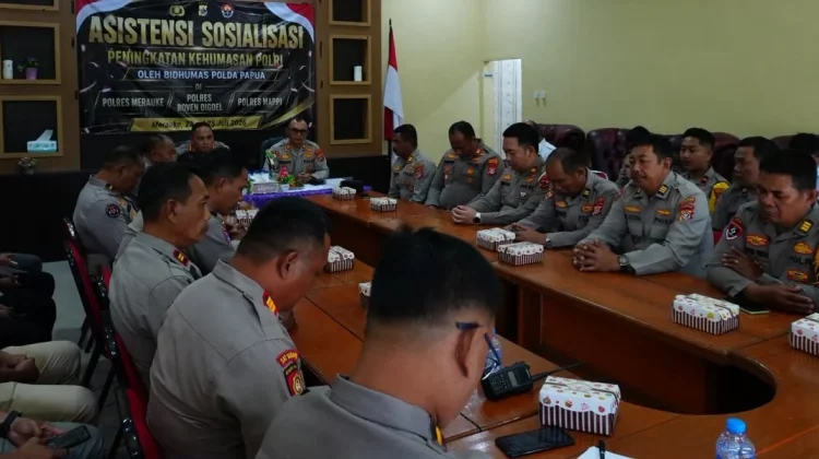 Kabid Humas Polda Papua Dorong Penguatan Humas Polres di Papua Selatan