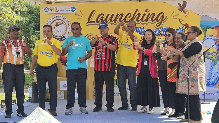 Perkuat Unit Usaha Kampus, Uncen Luncurkan Air Minum Kemasan "Uncen Fresh”