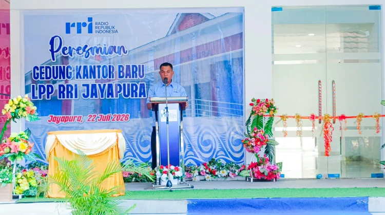 Kantor Baru diresmikan, Kepala RRI Jayapura Komitmen Tingkatkan Mutu Penyiaran