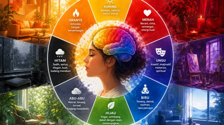 Benarkah Warna Tertentu Bisa Memengaruhi Emosi Seseorang?