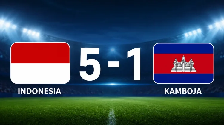 Indonesia  Libas Kamboja tanpa Ampun di Piala AFF
