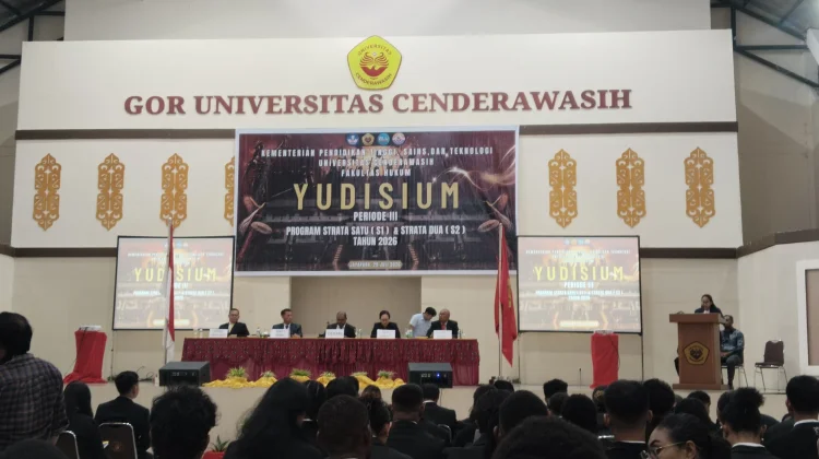 Fakultas Hukum Uncen Gelar Yudisium bagi Mahasiswa Strata Satu dan Strata Dua