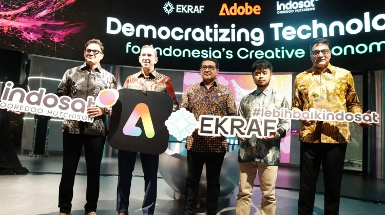 Kemenekraf, Indosat, dan Adobe Perkuat Ekonomi Kreatif Berbasis AI