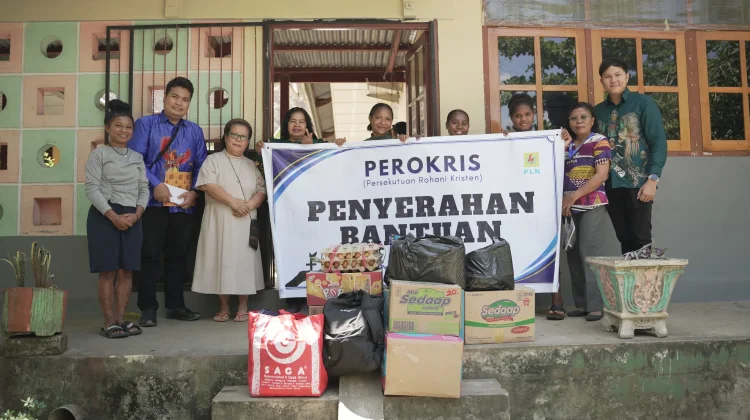 PLN Salurkan Bantuan Logistik untuk Panti Asuhan Kerahiman Sentani