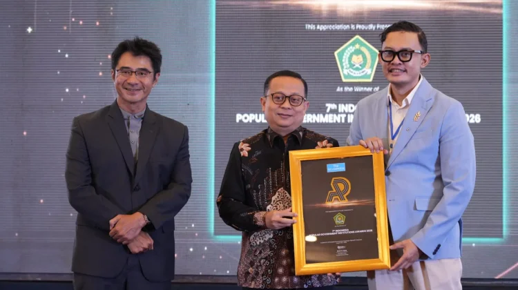 Humas Kemenag Diapresiasi Penghargaan Popular
