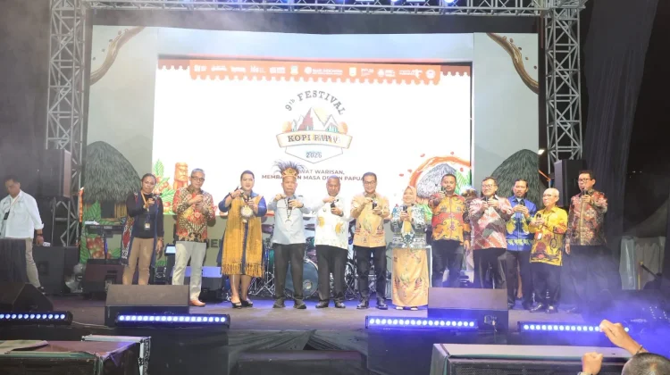 Festival Kopi Papua 2026 Resmi Dibuka di Jayapura