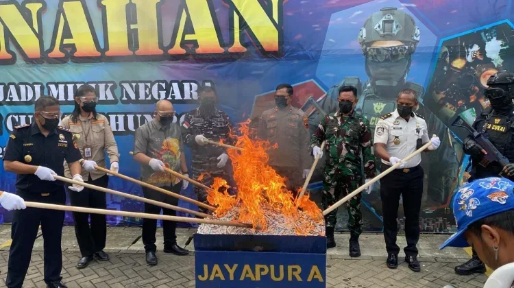 Bea Cukai: Jayapura Jadi Jalur Distribusi Rokok Ilegal