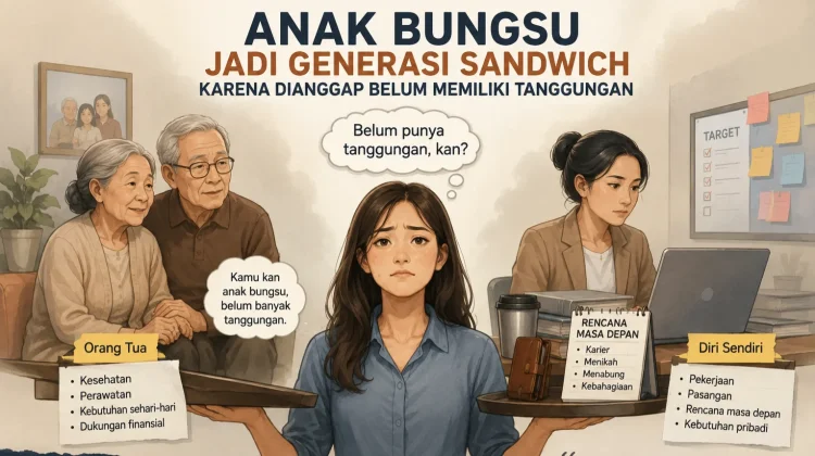 Anak Bungsu Jadi Generasi Sandwich karena Dianggap Belum Memiliki Tanggungan?