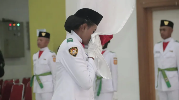 30 Anggota Paskibraka Kota Jayapura Dikukuhkan