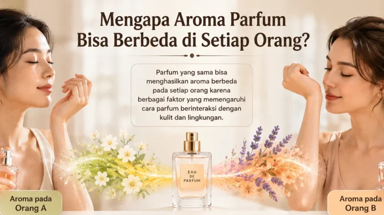 Mengapa Aroma Parfum Bisa Berbeda di Setiap Orang?