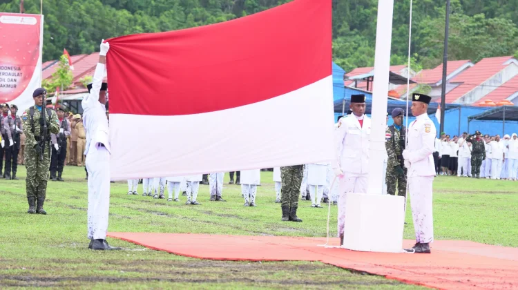 Merah Putih Berkibar di Nduga