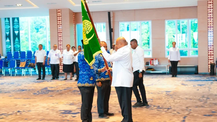 Gubernur Lepas Kafilah MTQ Korpri Papua ke Tingkat Nasional