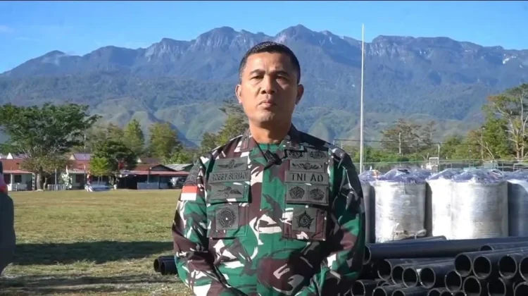 Korem 172/PWY Percepat Pembangunan Papua Pegunungan lewat Karya Bakti Skala Besar