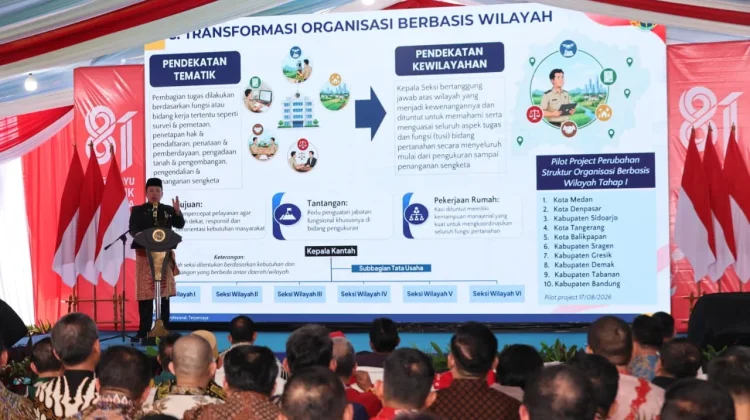 ATR/BPN Ubah Struktur Kantah Berbasis Wilayah