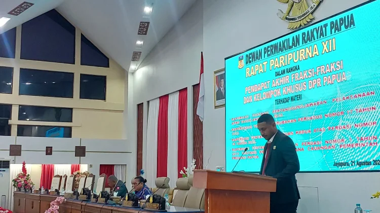 Fraksi GAP DPR Papua Beri Catatan Penting Empat Raperda dan Raperdasi usai Ditetap