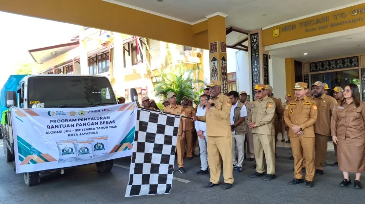 Pemkot Jayapura salurkan beras untuk 37.4001 penerima manfaat