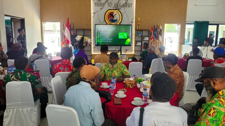 Danrem 172/PWY Ajak Berbagai Tokoh untuk Menjaga Keerom yang Aman & Damai