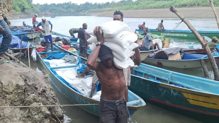 Sebanyak 50 Ton Beras Bantuan Tuntas Masuk Kabupaten Nduga