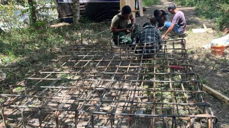 Jembatan Perintis Kali Pele Buka Akses Baru Warga Ibele