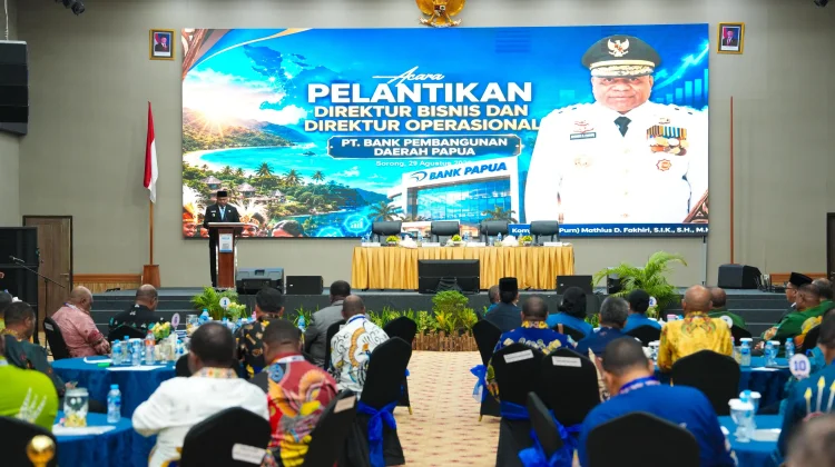 Gubernur Minta Bank Papua Perluas Layanan ke Wilayah Terpencil
