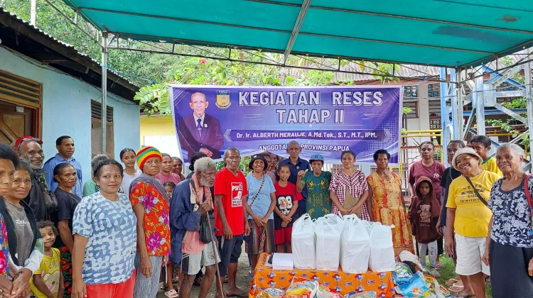 Alberth Merauje Tampung Keluhan Warga Kampung Tiba-Tiba, Soroti Masalah Sosial