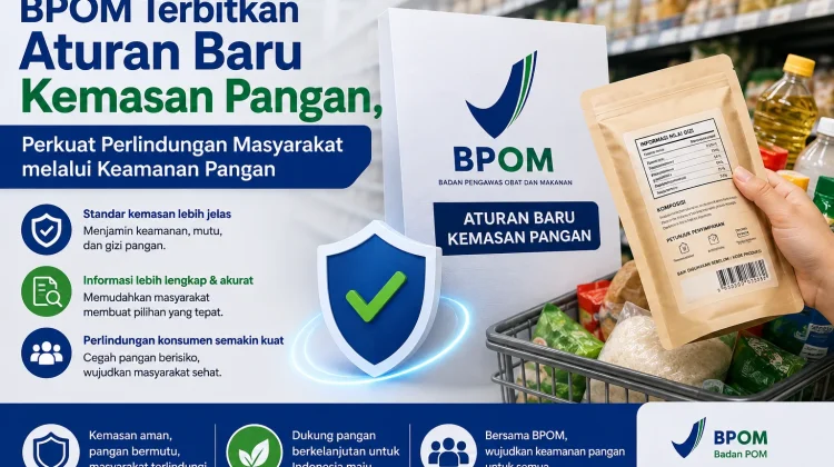 BPOM Terbitkan Aturan Baru Kemasan Pangan, Perkuat Keamanan Konsumen