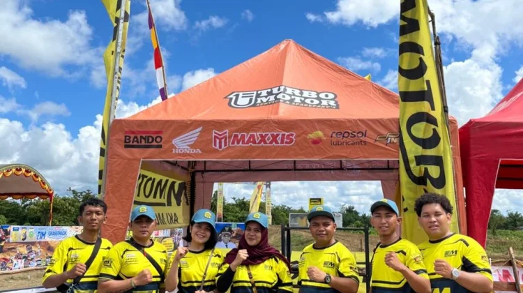 CV Turbo Motor Dukung Grasstrack Nasional di Keerom