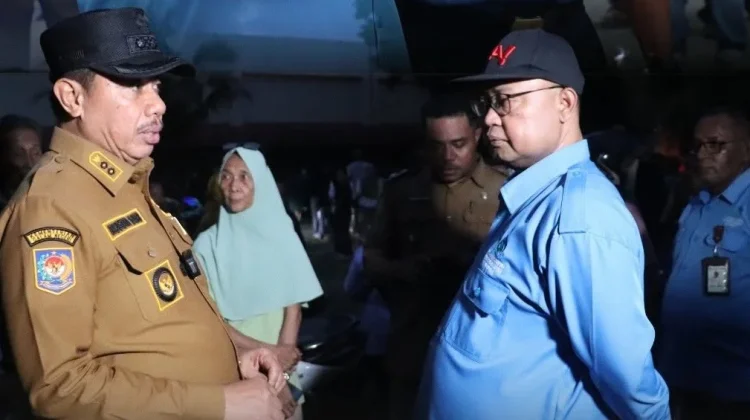 Bantu Pengungsi Kebakaran, PTAM Jayapura Siagakan Mobil Tangki dan Tandon Air