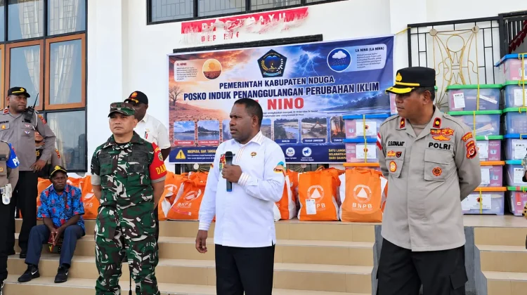 Kodim 1706/Nduga Perkuat Sinergi Tangani Dampak El Niño