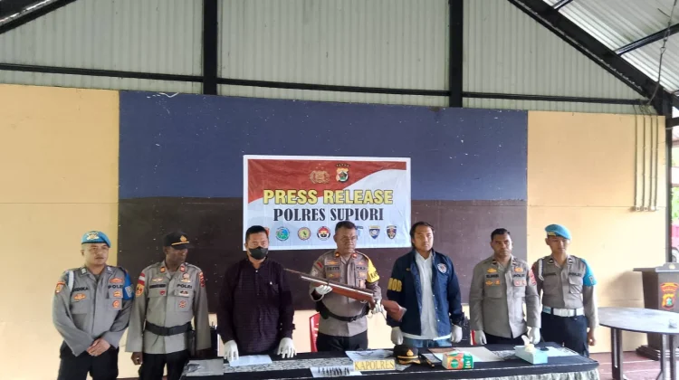 Polisi Supiori Dalami Kemungkinan Senjata Rakitan Lain