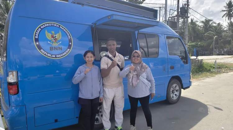 Pelayanan Publik BNNP Papua Hadir di CFD