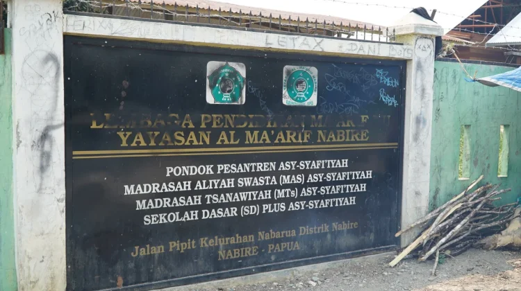 MA Asy Syafiiyah Nabire Harapkan Pembangunan Aula