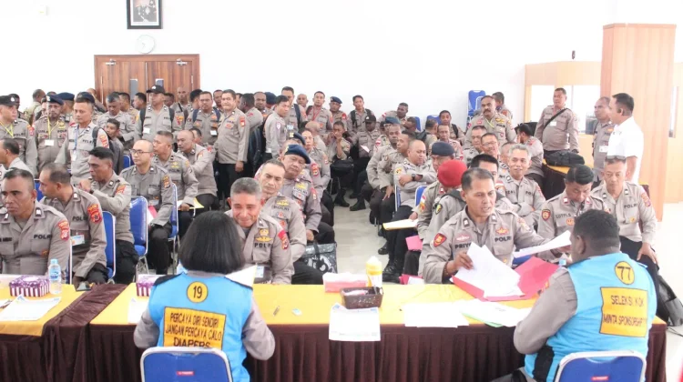 Polda Papua Verifikasi Administrasi 183 Peserta Seleksi PAG dan SBP