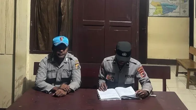 Ciptakan Rasa Aman, Polsek Kelila Rutin Patroli dan Sampaikan Pesan Kamtibmas