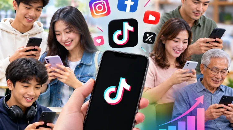 TikTok Jadi Media Sosial yang Paling Sering Diakses Masyarakat Indonesia