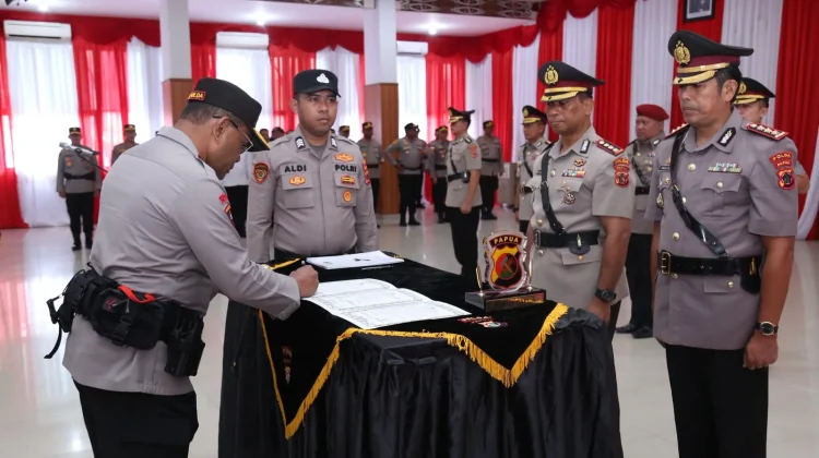 Kapolda Papua Pimpin Sertijab Tiga Pejabat, Tekankan Profesionalisme